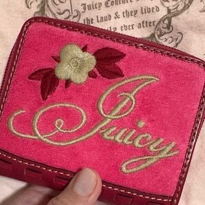 Y2K Juicy Couture Pink Wallet
